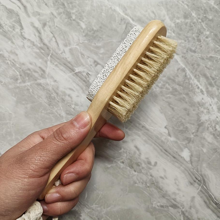 Foot File Dead Skin Remover Brush, Washable Multi-Functional Foot Exfoliator, Heel Scrubber Tool, Anti-Irritation Callus Remover