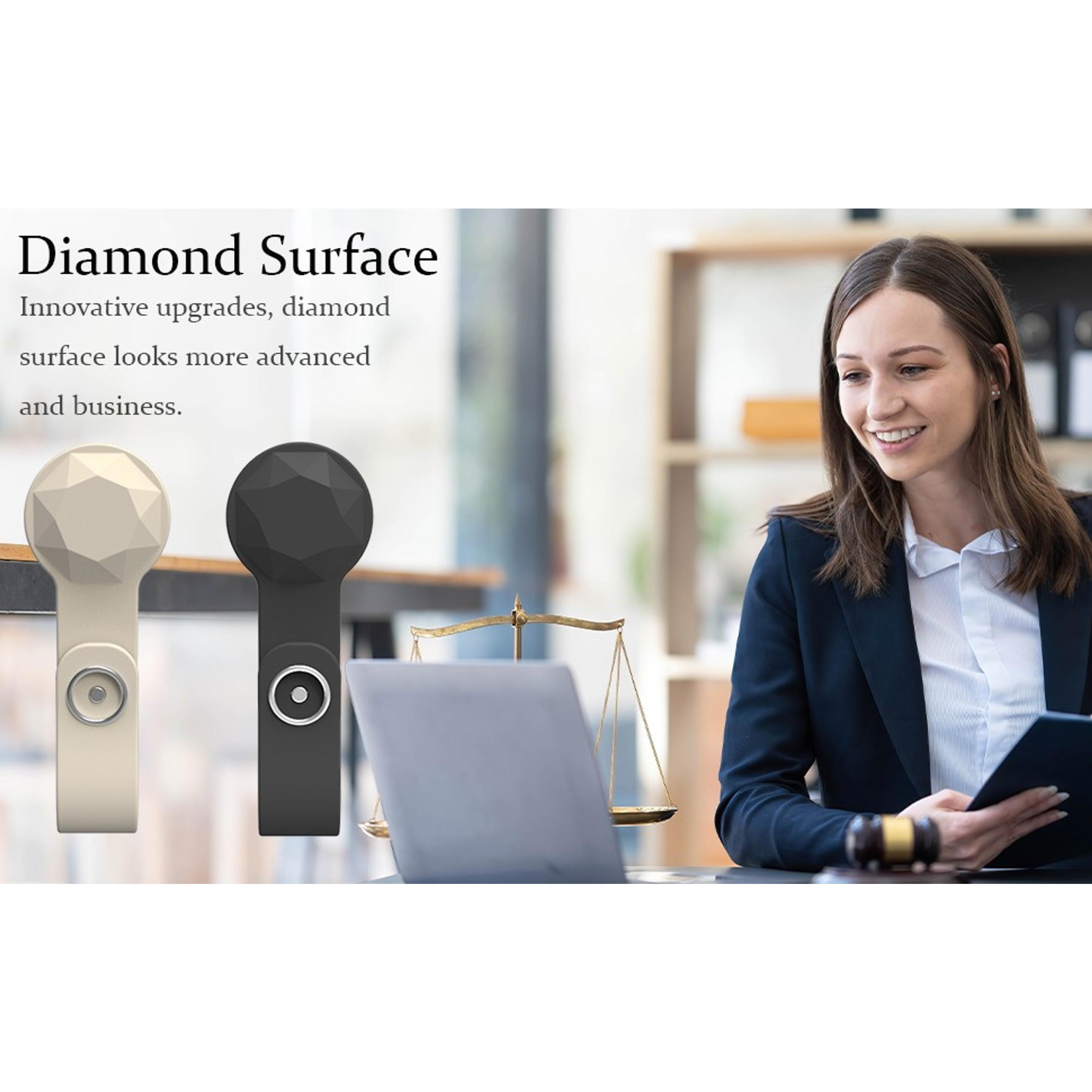 2 Pack Magnetic Name Tag Holder - Diamond Design Strong Magnetic Badge Holder - Name Badge Holder for Everyone to Keep Clothes Traceless (Beige+Black) 2 Pack Magnetic Name Tag Holder - Diamond Design Strong Magnetic Badge Holder - Name Badge Holder for Everyone to Keep Clothes Traceless (Beige+Black)
