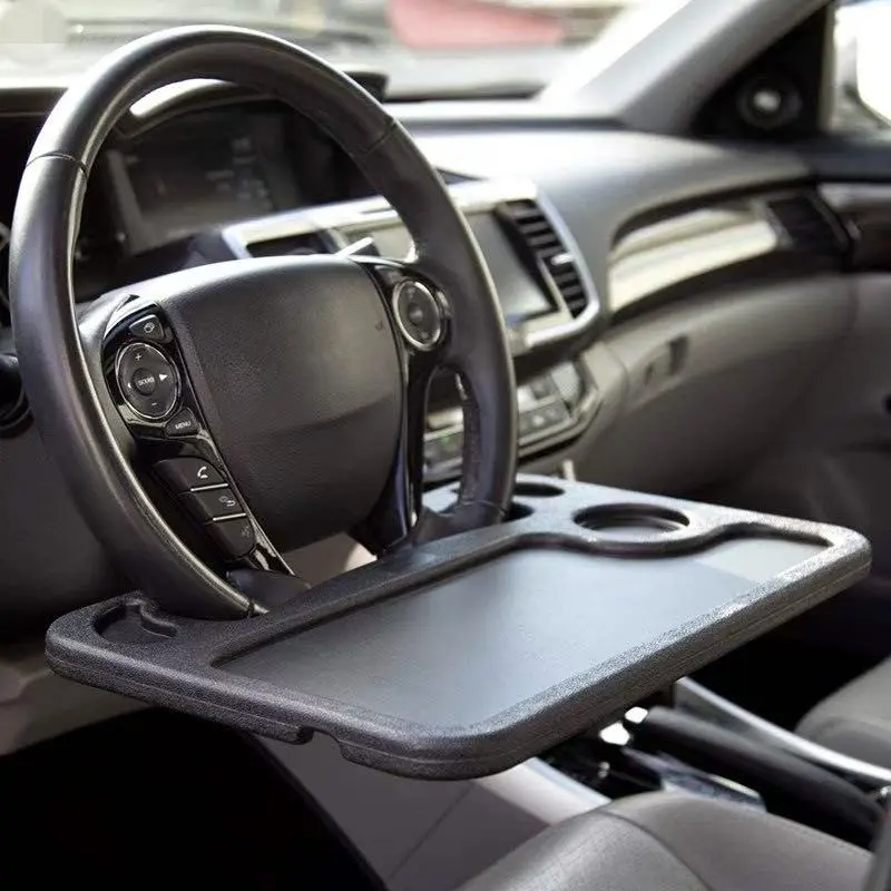 PP-Multi functional steering wheel accessories, car steering wheel tabletop, car laptop holder, multi-functional car tray storage rack, computer desk tray, steering wheel accessories, car accessories help you rest in the car without feeling tired