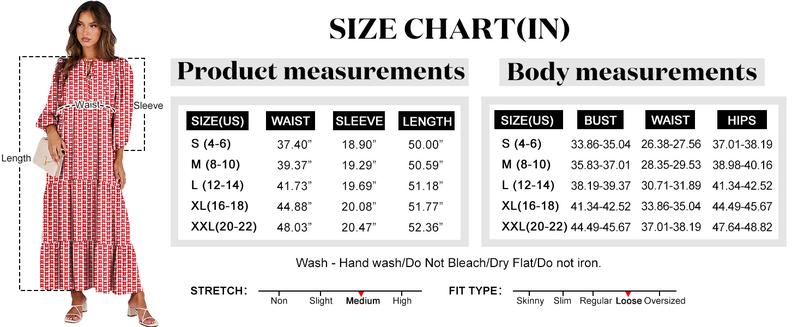 ANRABESS Womens Boho Maxi Dresses 2025 Summer V Neck Puff Sleeve Floral Flowy Swing Casual vacation Long Dress Boho Sundress Plus size Maxidresses Outdoor Womenswear