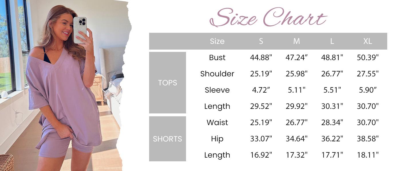 TAQCUX 2 Piece Sets for Women Biker Shorts and Oversized Shirt Matching Set Summer Outfit