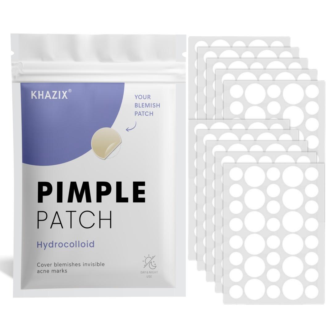 36pcs/360pcs Transparent Round Acne Patches, Hydrocolloid Face Acne Patches, Cover Blemishes, Breathable Ultra-Thin Invisible Patches, Acne Spot Patches