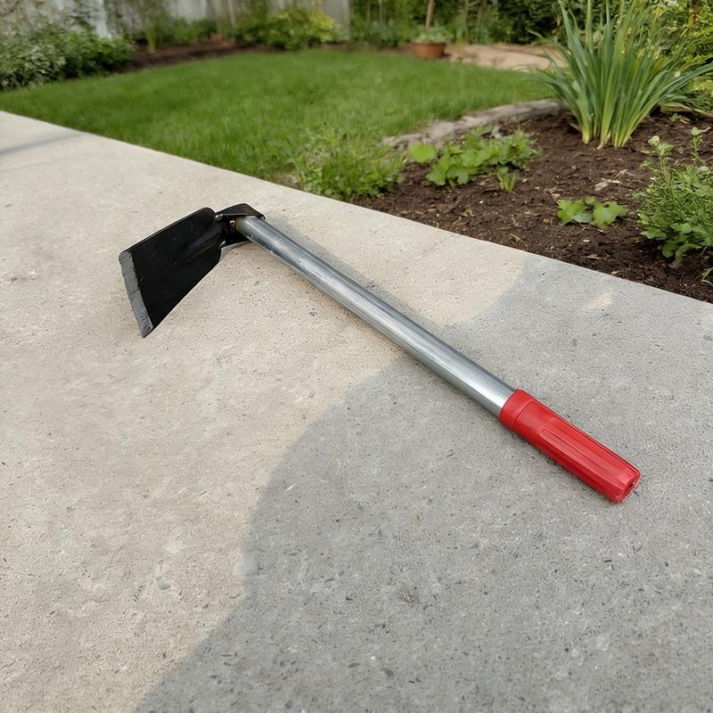 Steel Handle Garden Hoe Tool, Ideal for Planting and Weeding, Suitable for Vegetable Gardens and Gardens