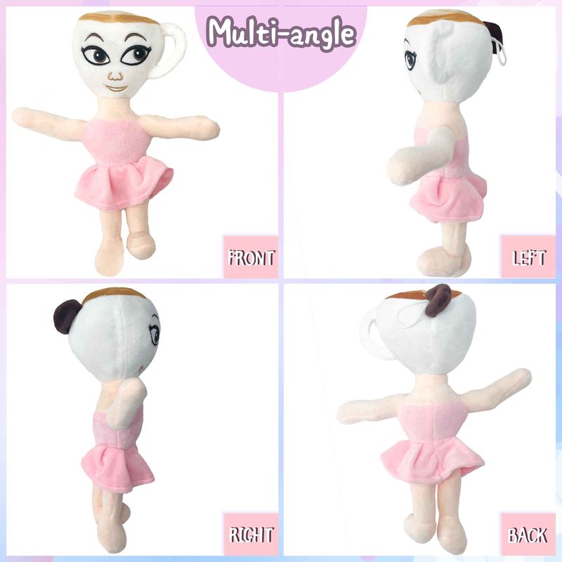 Tung Tung Sahur cappuccino plush doll - expressive eyes, soft polyester fabric for home decoration and gifts, playable design Perfect gift for boys and girls on birthdays or holidays such as Christmas and  Huggable Stuffed Animal Kawaii Stuffed Animals