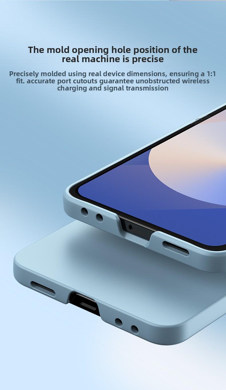 Candy-colored protective phone case Cover with hinge, hard PC back panel to protect the phone. Suitable for Samsung Galaxy Z Flip7, Z Flip7FE, Z Flip6, Z Flip5.