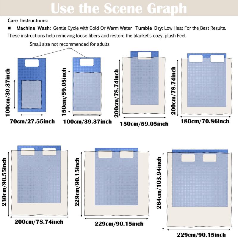 Cozy Ultra-Soft Flannel Throw Blanket for Sofa or Bed, Lightweight All-Season Blanket in Multiple Colors and Sizes, Perfect for Living Room, Travel and Christmas Gift for Girlfriend