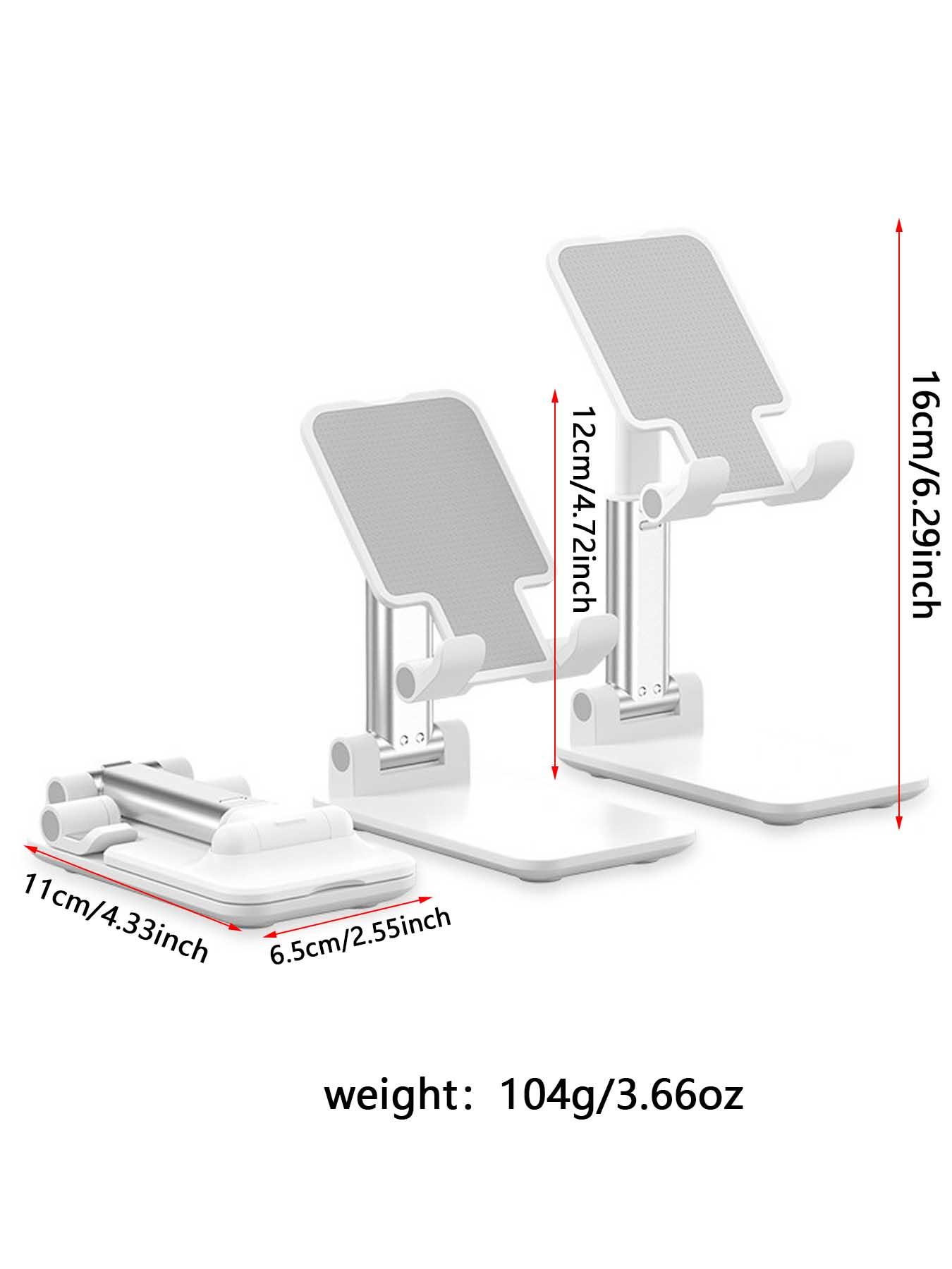 Adjustable Phone Stand Desk Lazy Live Stream Tablet Bed Headboard Mount, Foldable Multi-Functional Universal Support Holder