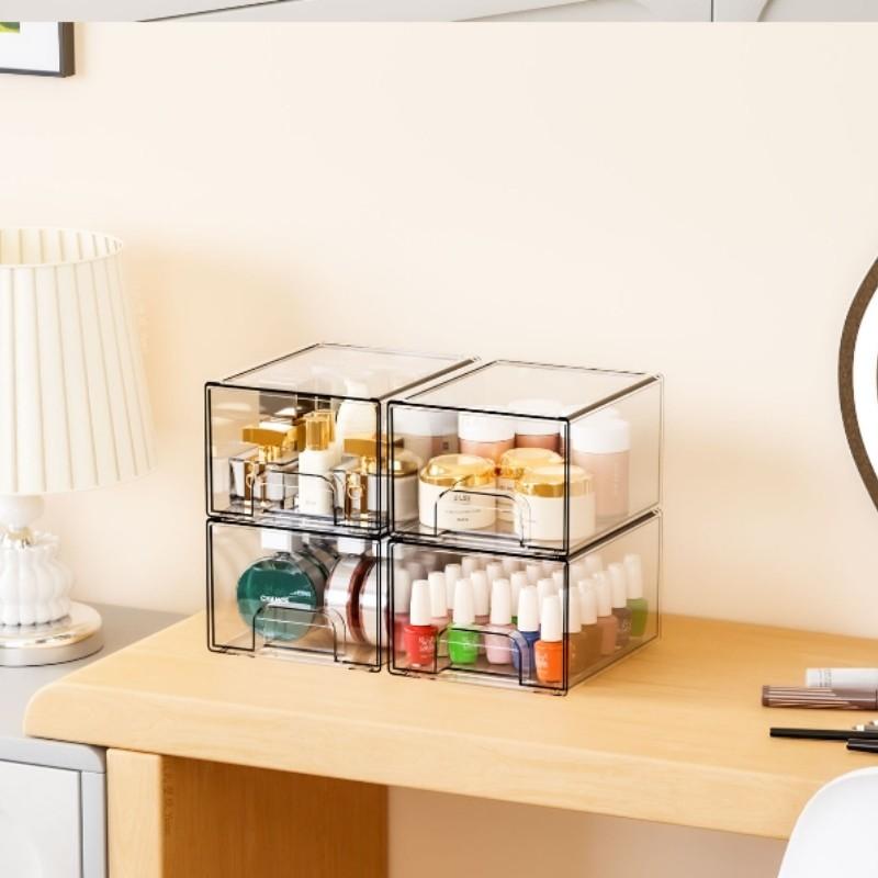 Stackable Bottle Organizer Set, BPA-Free Space-Saving Storage, Ideal for Baby Bottles, Makeup, Bathroom, Food Storage, Best Christmas Gift