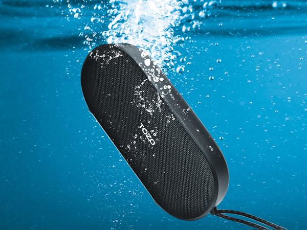 TOZO-PA1 Bluetooth Speakers with 20W Stereo Sound, 25H Playtime, IPX7 Waterproof Portable Wireless Speakers Audio Protection Smartphone FathersDayGift