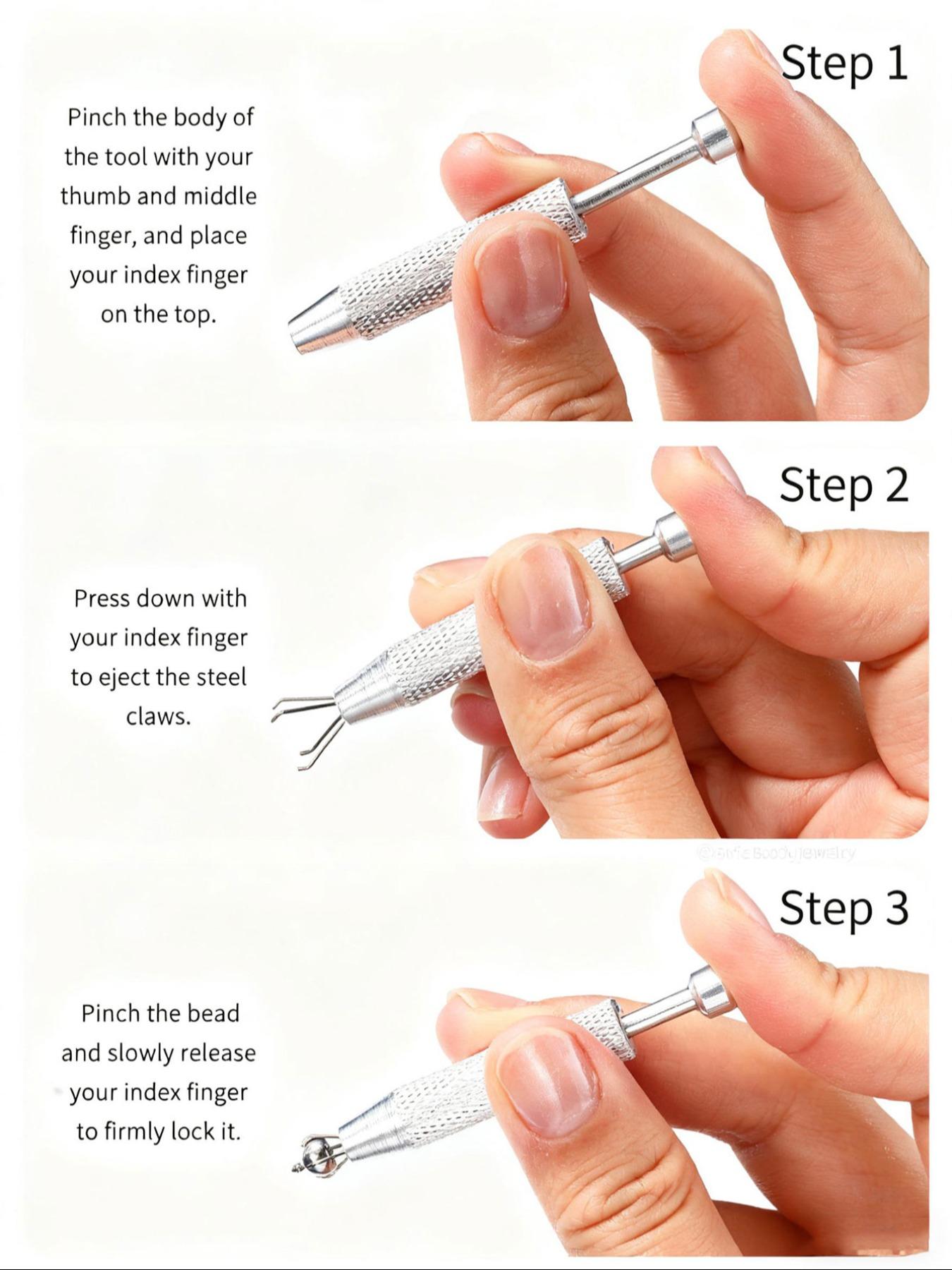 Cz Horseshoe Nose Rings, Internal Threaded Stainless Steel 18/20 Gauge 8mm Hoops, Ideal for Nose, Cartilage, Tragus, Helix & Lip Piercings