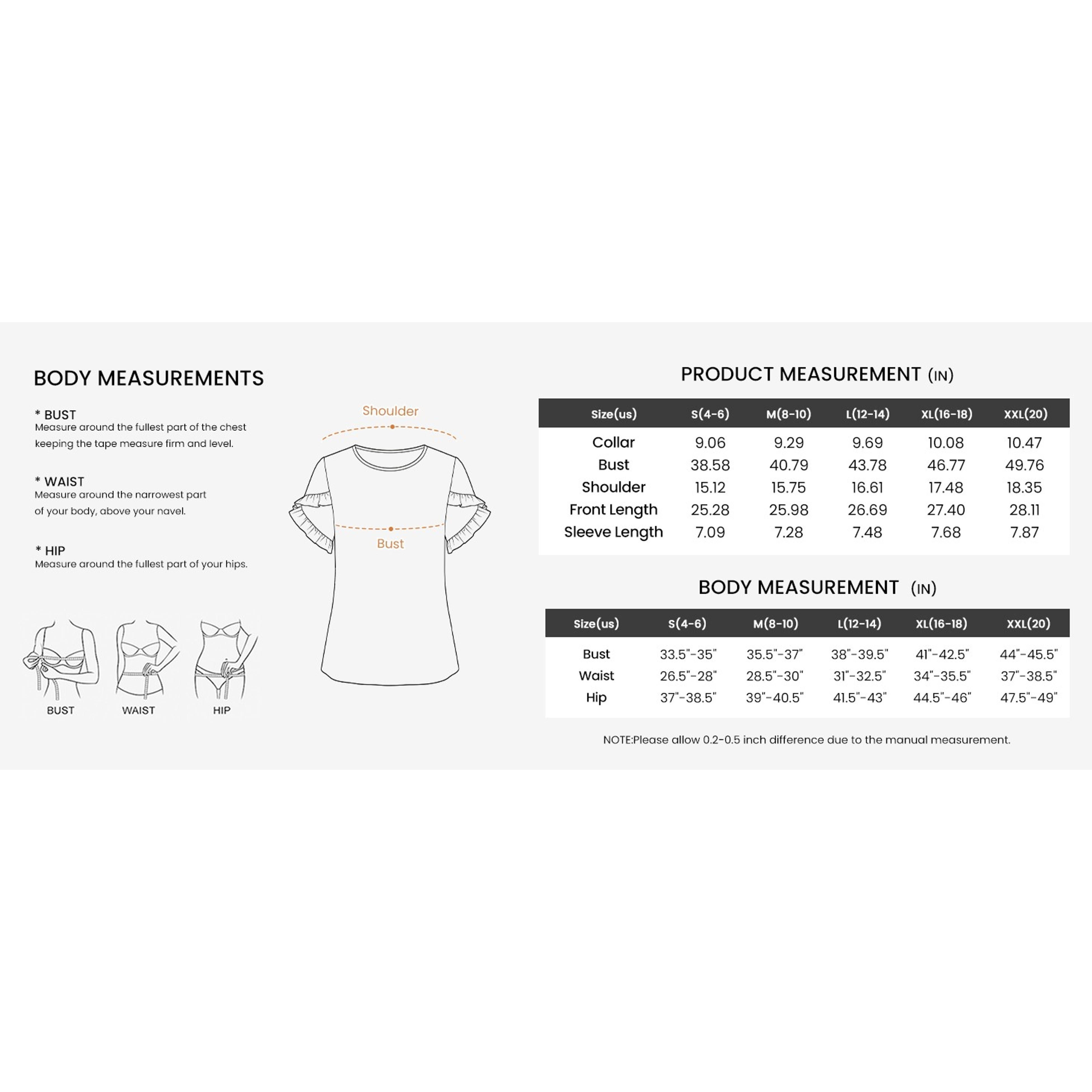 Women's 2026 Summer Ruffle Short Sleeve Crewneck Swiss Dots Solid Loose Tunic Work Blouses(Gift)