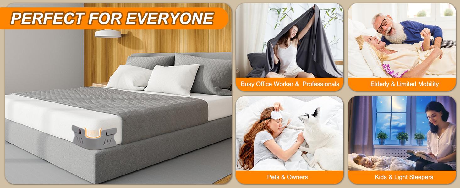 Bed Sheet Holders for Corners, Duty Fitted Sheet Holder with Lock Fastener Straps &Anti-Slip Pads Keep Sheets Firm&Tight, No More Loose Sheets, Easy Installation for Any Mattress Sizes(Set of 4) Bed Sheet Holders for Corners, Duty Fitted Sheet Holder with Lock Fastener Straps &Anti-Slip Pads Keep Sheets Firm&Tight, No More Loose Sheets, Easy Installation for Any Mattress Sizes(Set of 4)