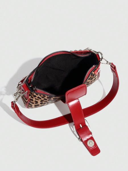 Women's Fashion Chain Strap Decorated Crossbody Bag, Casual Versatile Shoulder Bag for Daily Used, Trendy All-match Commuter Bag, Fashionable Bags