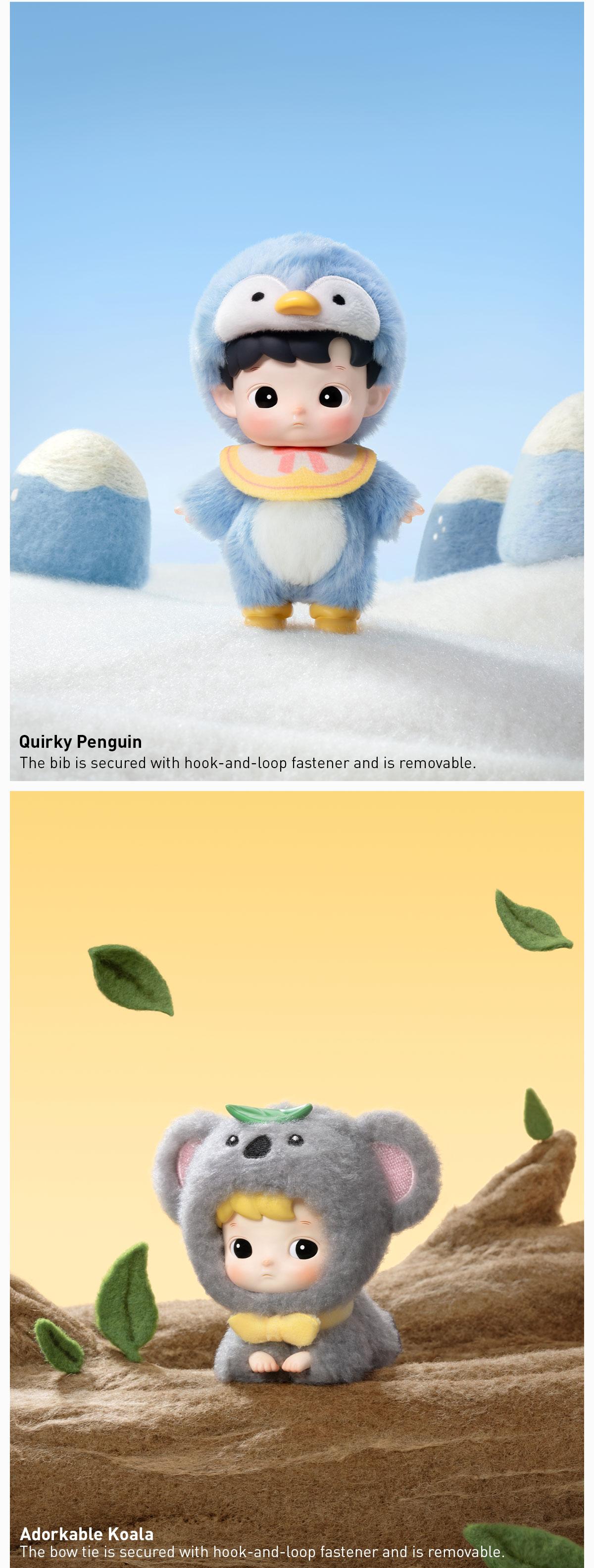 POP MART HACIPUPU Snuggle With You Series Figures, Blind Box, Mystery Box