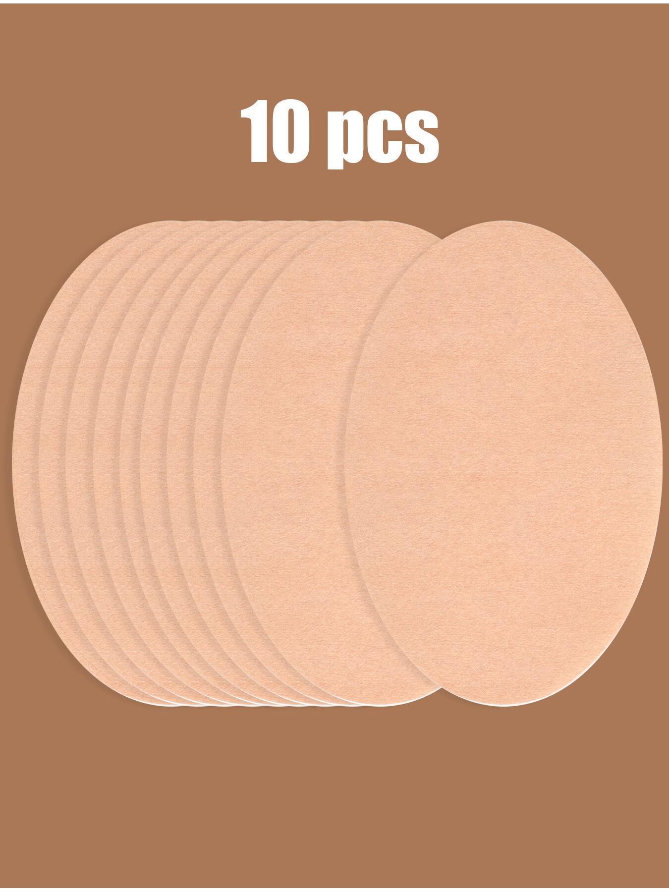 10Pcs Thigh Anti-Chafe Patches, Invisible Anti-Friction Thigh Stickers, Skin-Friendly Sweat Control Breathable Thigh Protection Tape for Plus Size Women, Summer Daily Wear Sports Running, No Trace Adhesive Body Tape for Thighs