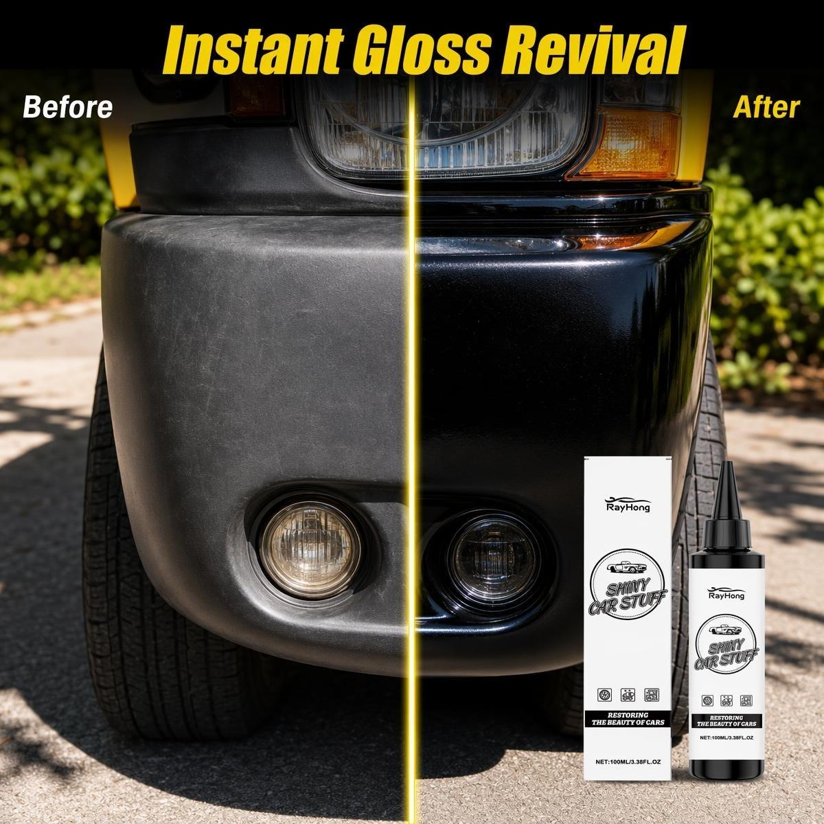 Quick-Effect Car Paint Care Coating, UV Protection, Hydrophobic, Dust Resistant, Glossy Finish, DIY Auto Beauty Product