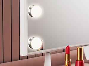 Anbuy Hollywood Vanity Mirror with Lights, Large Vanity Lighted Mirror with 14 LED Bulbs, Hollywood Mirror with Intelligent Induction Control and 3 Color Modes for Bedroom 21.7 x 20.9 Inch