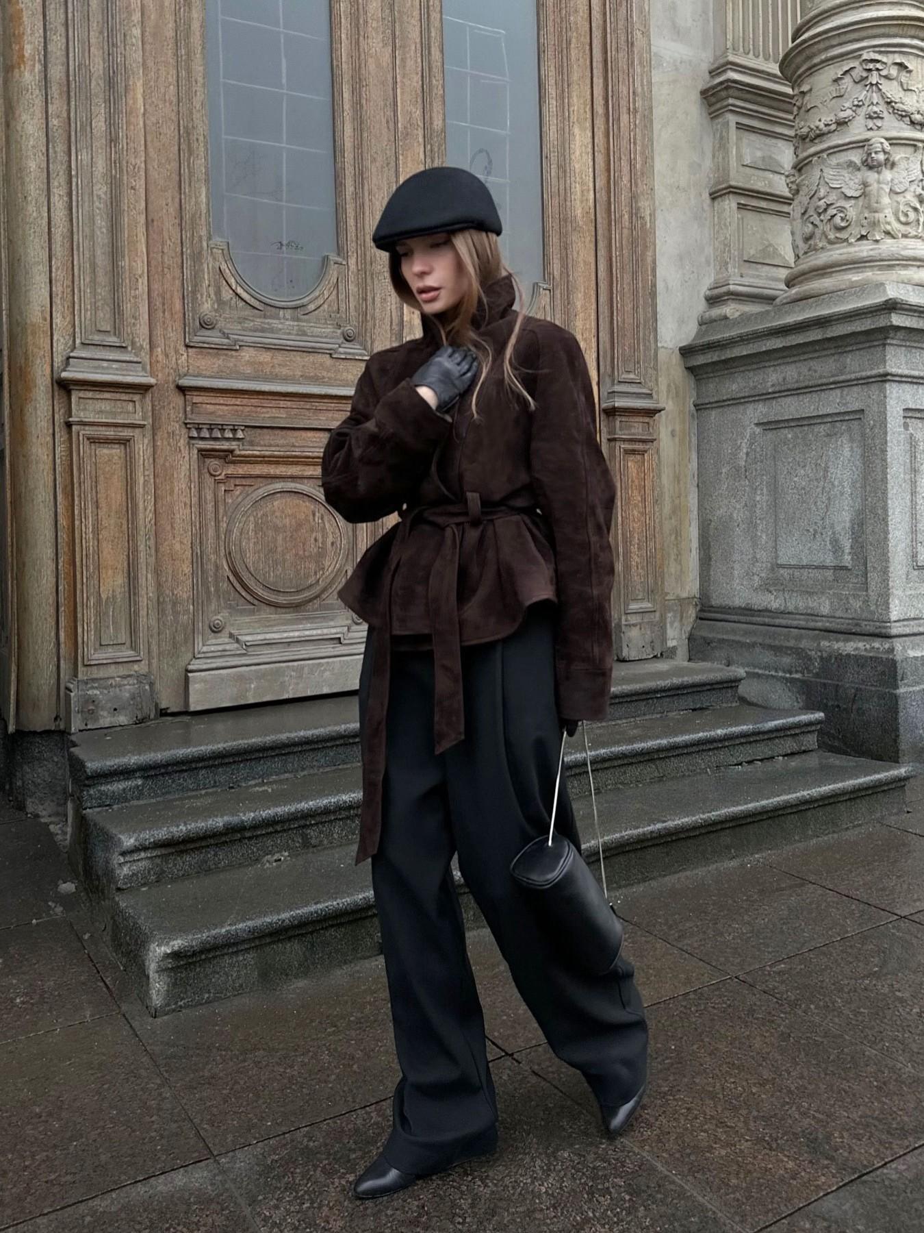 Women's Casual Chic Loose-Fitting Outerwear, Plain Full Placket Top, Fall & Winter Unlined Jacket, Comfortable Daily Wear