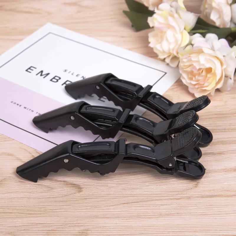 2Pcs No-Crease Hair Clips – Hair Sectioning Alligator Clips for Bangs & Side Styling | Professional Duckbill Clips for Hairdressers & Makeup Artists 2Pcs No-Crease Hair Clips – Hair Sectioning Alligator Clips for Bangs & Side Styling | Professional Duckbill Clips for Hairdressers & Makeup Artists