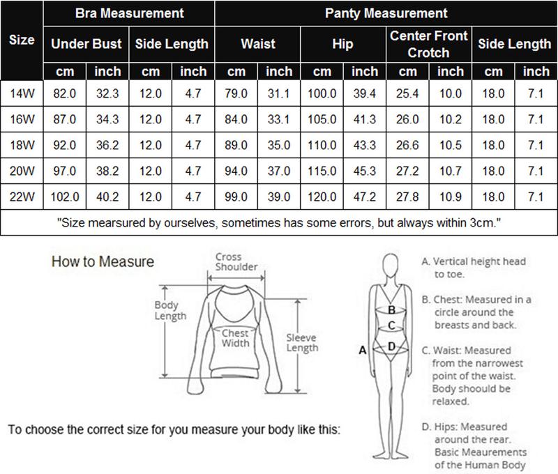 Avidlove Plus Size Lingerie Set for Women Hot Lace Halter Bralette High Waist Panty Set with Hook and Eye Closure Soft & Comfy Stretchy Fabric Floral Design