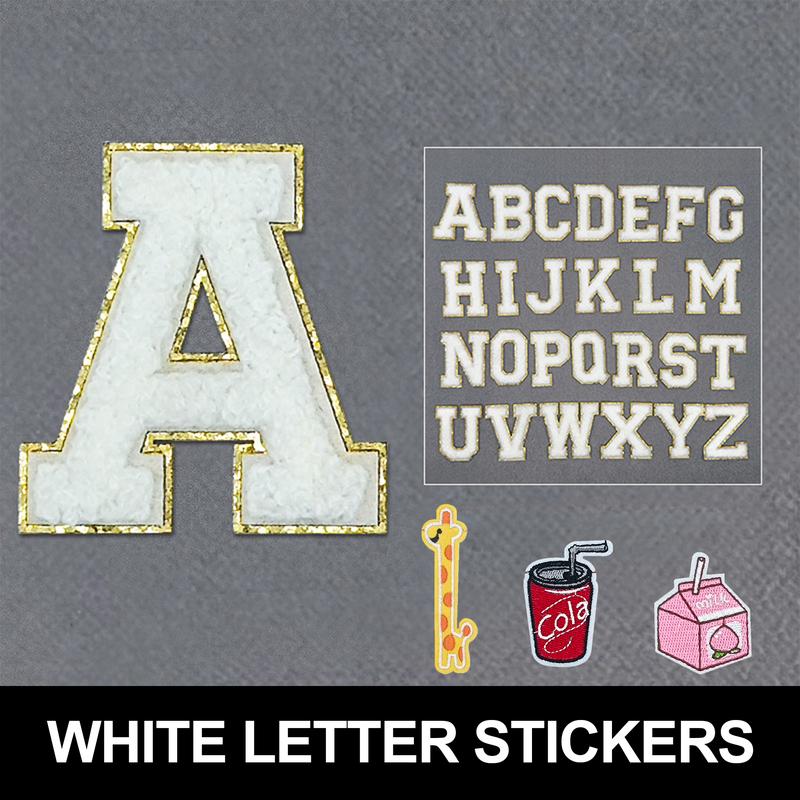 6Pcs Cup Stickers, Letters And Cartoon Pattern Fabric Stickers. Decorate Various Styles Of Cups And Cup Sleeves. Suitable For A Variety Of Ways. Can Be Pasted On Mobile Phone Cases, Backpacks, Hats, Etc. Funny Sticker Crafts