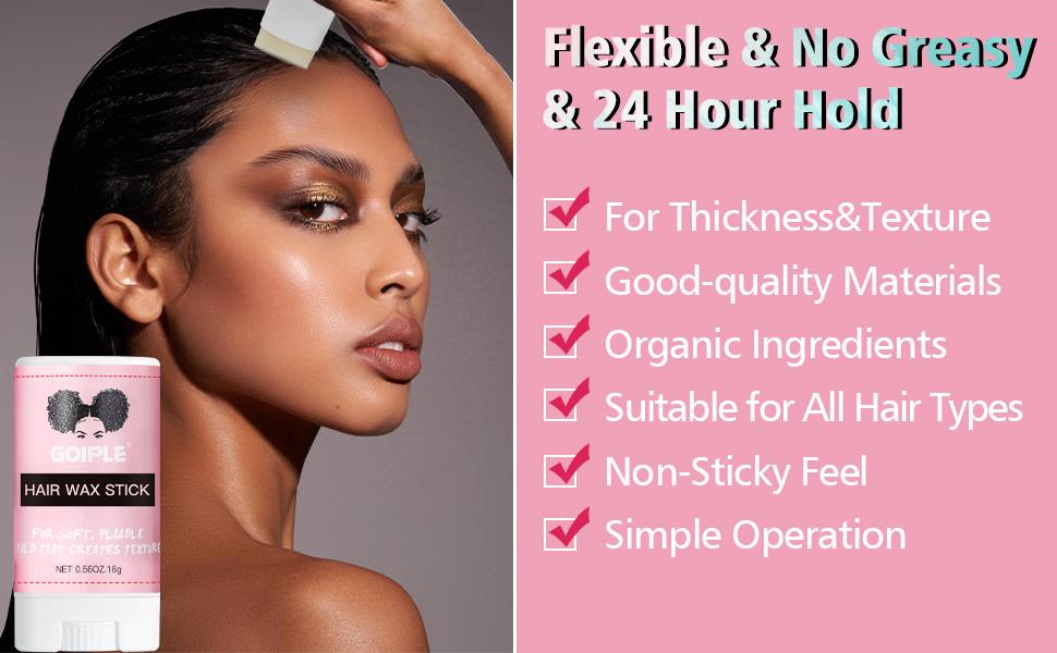 Boar Bristle Hair Brush Slick Back Hair Brush Smoothing Baby Hair Heatless Hair Brush for Men Women Haircare Daily Universal Compatibility Natural