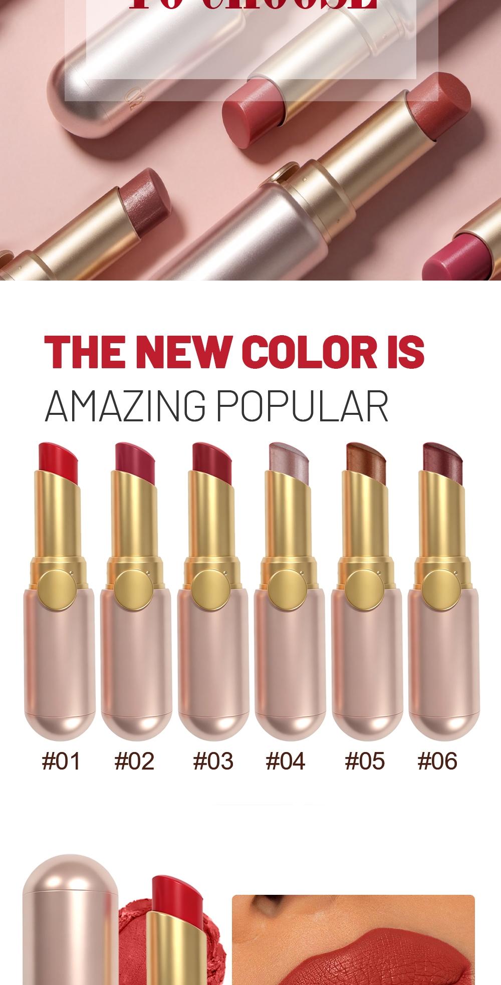 Durable matte lip gloss, waterproof and easy to apply velvet longlasting matte lip gloss, Long Lasting Lipstick
