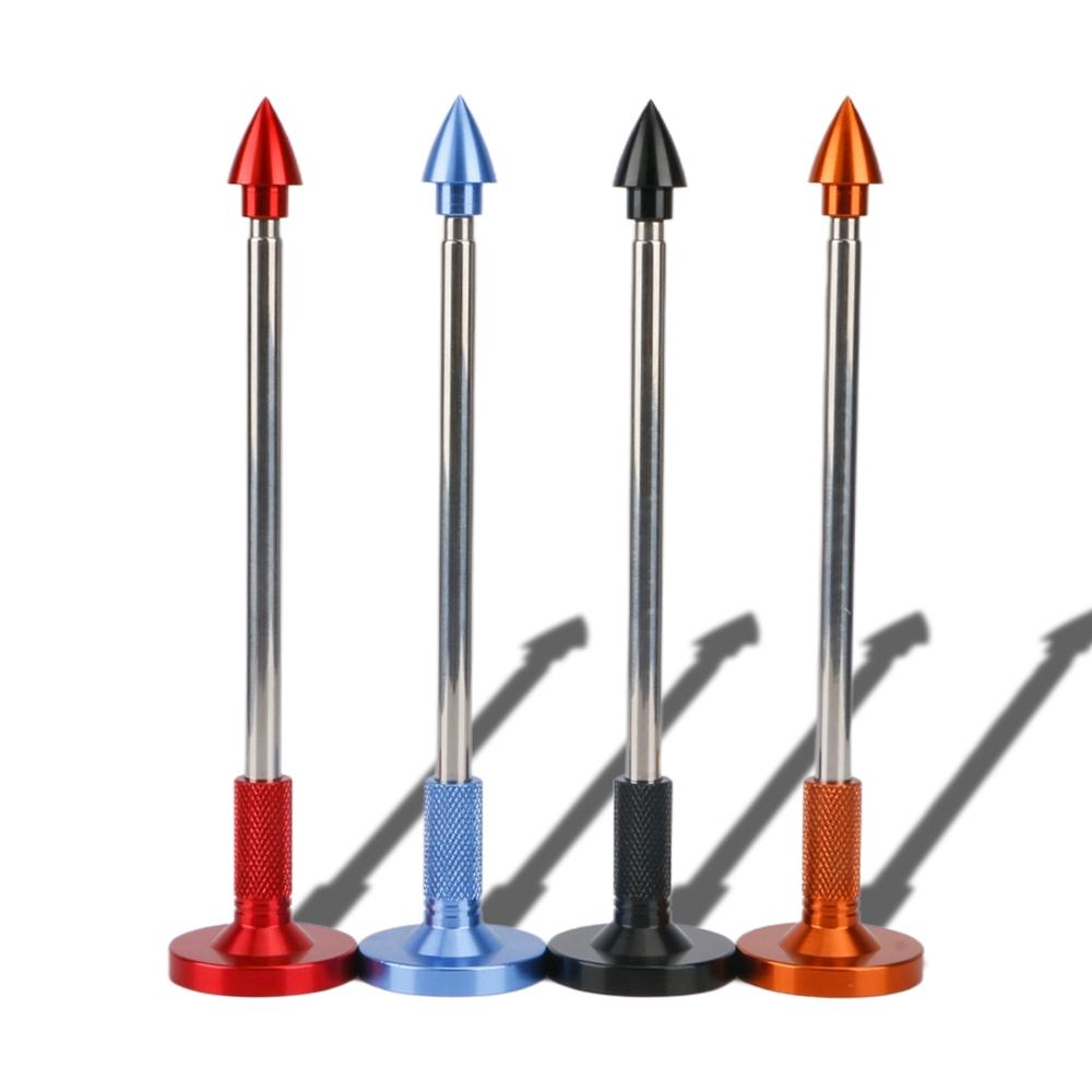 1 PC Golf Swing Trainer,Adjustable Length Stainless Steel with Magnetic Base,For Swing Correction and Practice,Golf Club Alignment Indicator,Portable Golf Training Aid