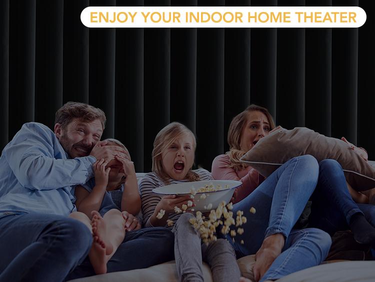 Deconovo 100% Blackout Curtains (2 Panels) - Room Decor Window Blinds, Thermal & Soundproof for Living Room, Bedroom, Office