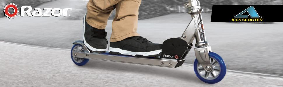 A Kick Scooter for Kids - Lightweight, Foldable, Aluminum Frame, and Adjustable Handlebars