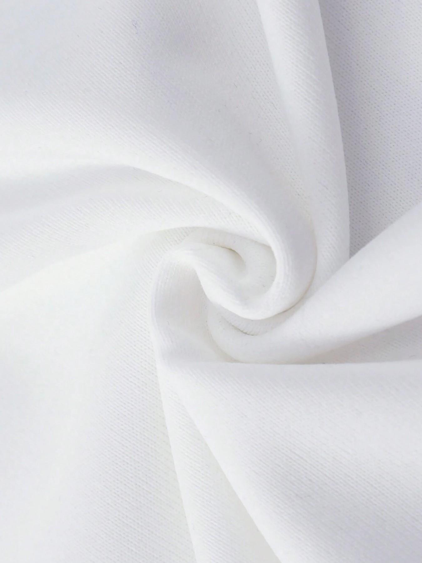 Left Chest Horse Logo Knight Silhouette Print Short Sleeve T-Shirt, Heavy Cotton Fitted, Luxury Cleanfit Summer Casual Top