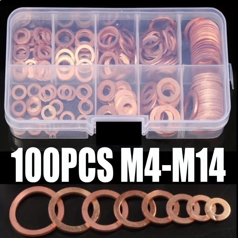 Crushed gasket gasket set flat ring sealing component classification kit