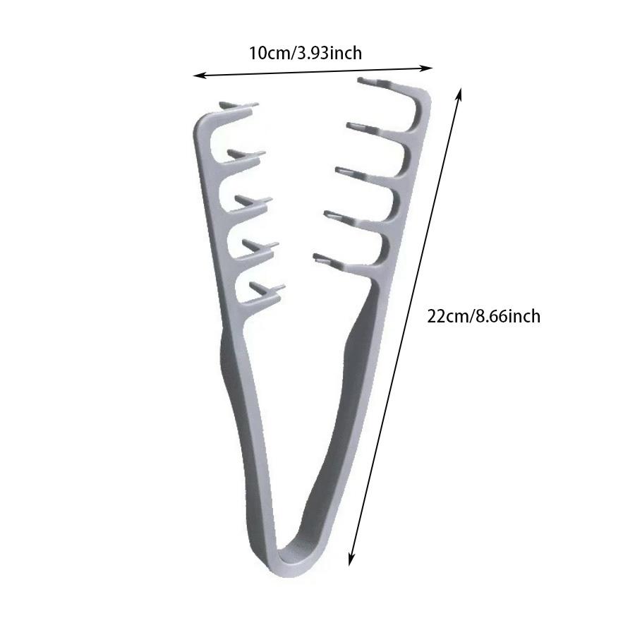 New Fluffy Texture Styling Comb, Hair Parting Cover, Bangs Styling Brush, Unisex Hair Styling Tool, Fresh Design, 1 Piece