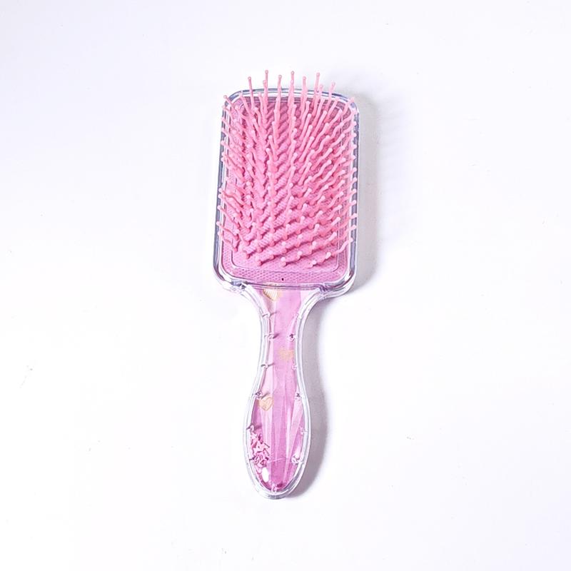 Kpop Demon Hunter Cushion Comb, High-Quality Long Handle Sofa Comb, Universal Styling Tool for Women, Cartoon Design, Styling Brush