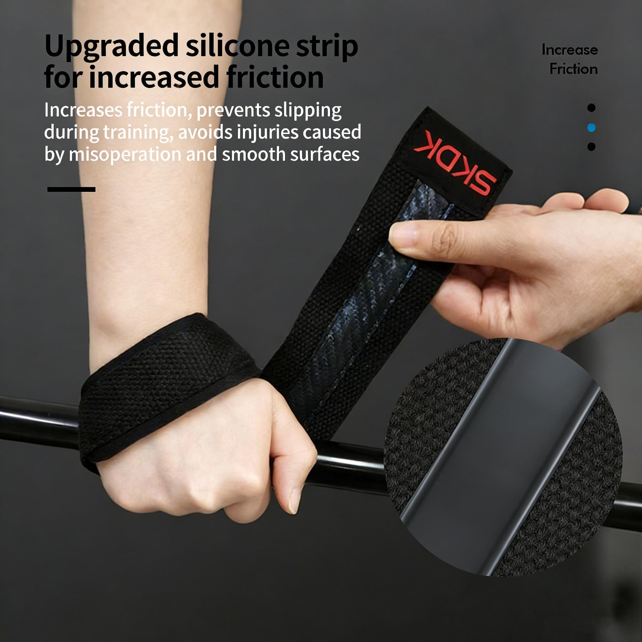 New no-wrap deadlift straps, super easy to use and carry. Perfect for deadlifts, pull-ups, and rows!