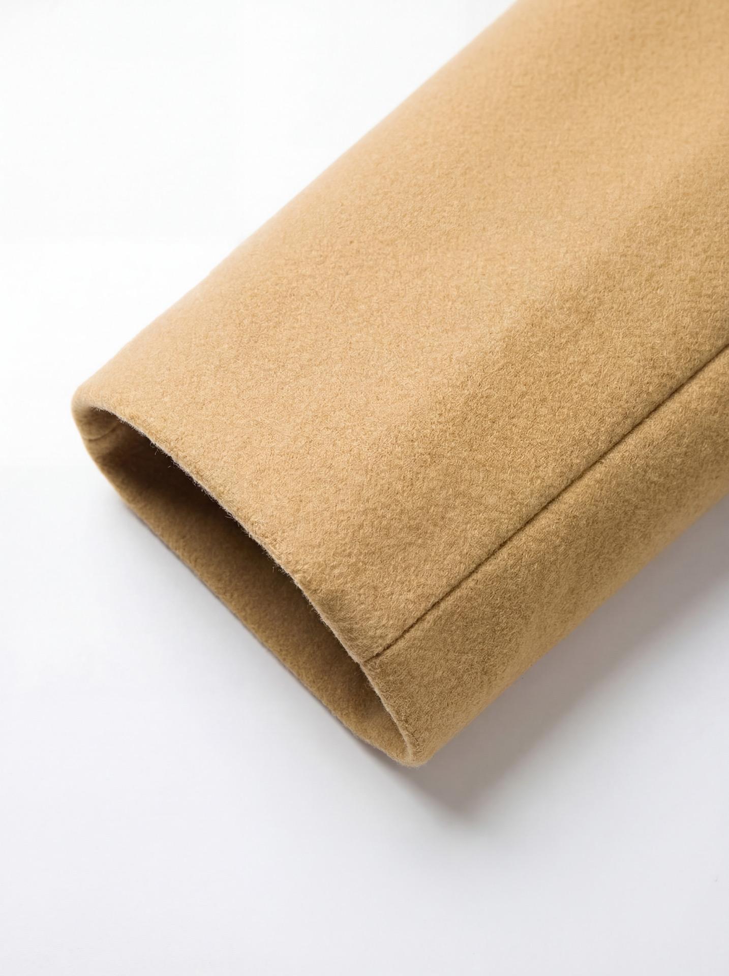 KZZ Men's Solid Button Front Lapel Neck Midi Coat, Regular Fit Casual Long Sleeve Outerwear for Fall & Winter, Men's Clothes for Daily Wear Christmas gifts christmas gifts for him Beige Khaki jackets SpringStatements