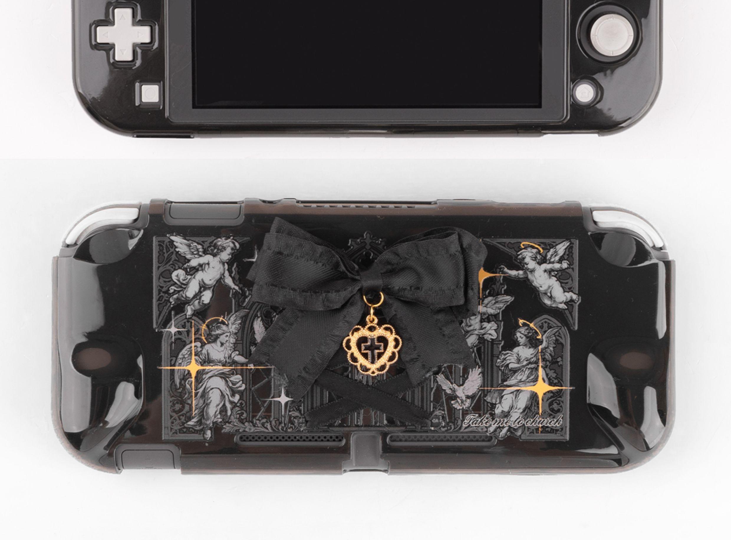 Gothic Cathedral Protective Case For Nintendo Switch / Oled / Switch 2 - Ornamental Hard Shell With Architectural Details