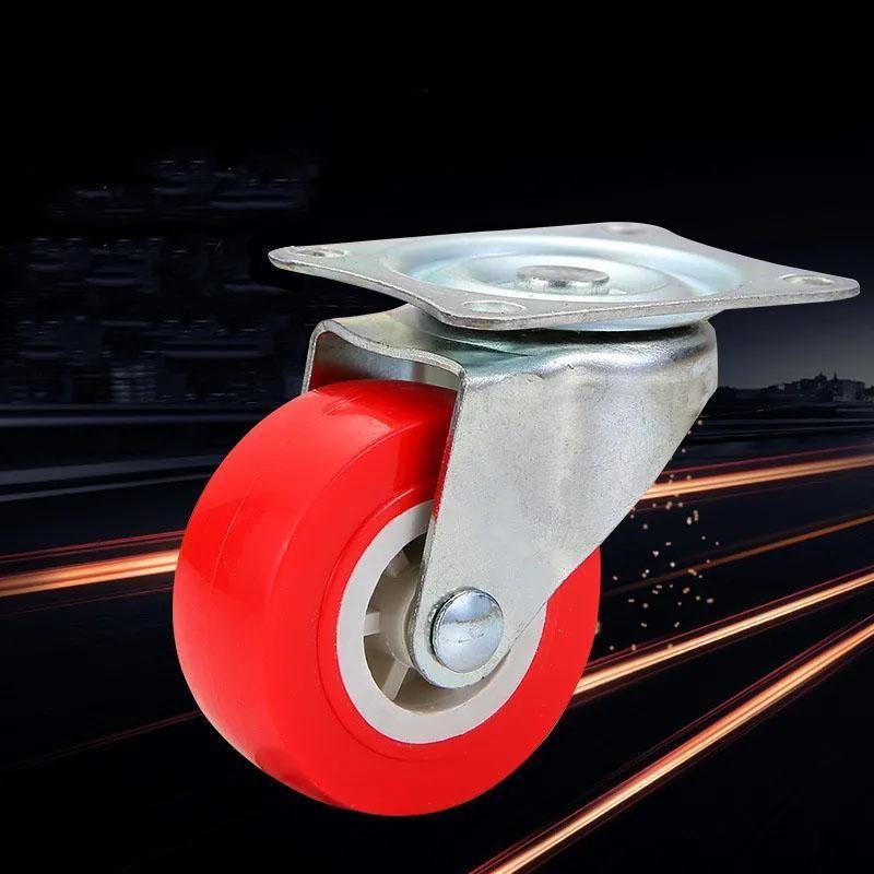 1.5 Inch Furniture Rotating Wheels, Universal Casters, Swivel Wheels, Rubber Wheels, Suitable for Hand Trucks and Flatbeds, Durable and Smooth Rolling