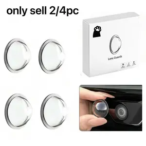 Car Camera Lens Protector, Automotive Vehicle Accessories, 360° Protection, Scratch-Resistant, Water-Resistant, Compatible with Most Vehicle Cameras, Carcamera Lens Protector Clear, Weatherproof, Anti-Glare