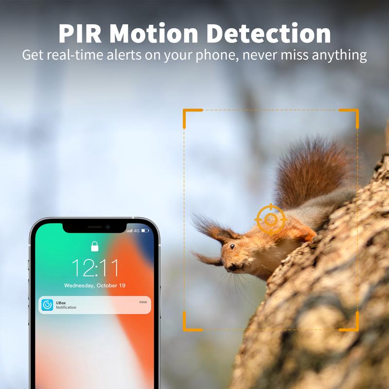 4G LTE Solar Security Camera – 2K 360° View, No WiFi/Power Needed, Remote APP, Waterproof, Motion Activated,Night Vision, Includes 4G Data Card (Data Refill Required)