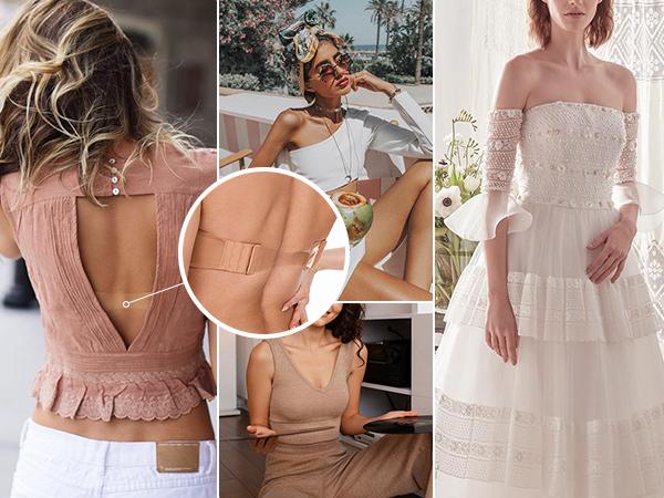 Wingslove Deep Plunge Strapless Bra Multiway Push up Low Cut Wireless Bras For Backless Outfit SpringStatements