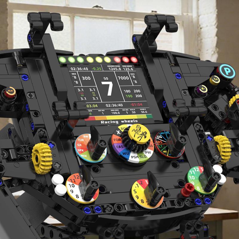 Race Car Steering Wheel Model Building Kit, DIY Building Model, Patience and Hand-Eye Coordination Exercise, Gift for Racing Enthusiasts, Ages 6+ Race Car Steering Wheel Model Building Kit, DIY Building Model, Patience and Hand-Eye Coordination Exercise, Gift for Racing Enthusiasts, Ages 6+