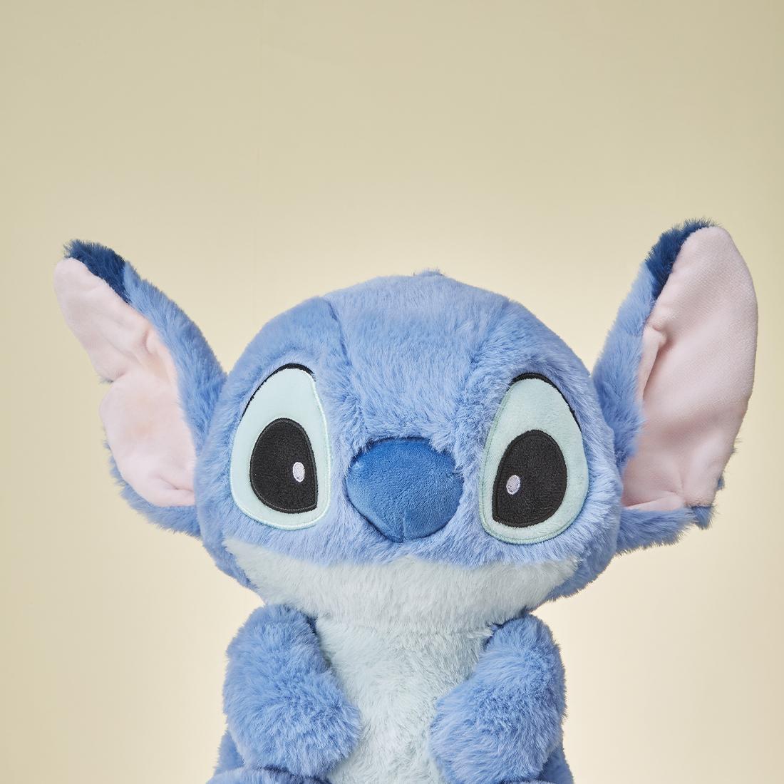 Disney Basic Type Sitting Pose Stitch Doll Medium Size  Comfortable In Hand 100% Authentic Plushy Cute Doll Lovely Doll Blue Doll