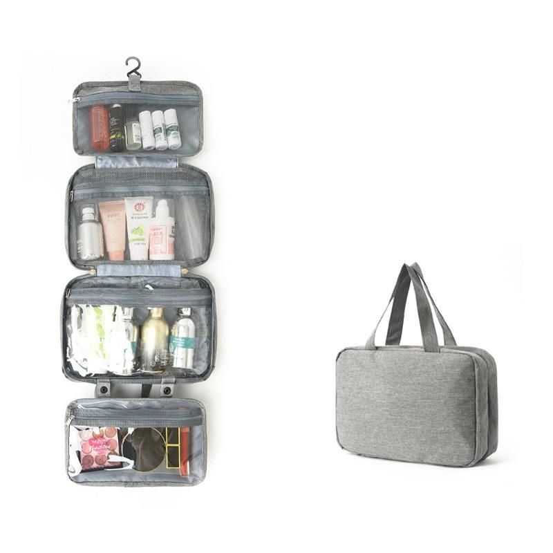 Waterproof Foldable Travel Kit, Multi-Functional Bathroom Essentials Bag, Compact Design for Easy Storage, Ideal for On-The-Go Use