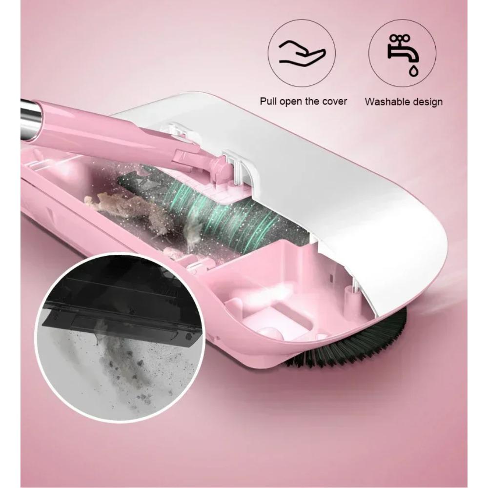 Combination of Broom and Mop Hand Push Type Scoop Household Broom and Dustpan Set Floor Magic Broom Home Cleaning Tools Sweeper Broom With Dustpan Broom Dustpan Combo