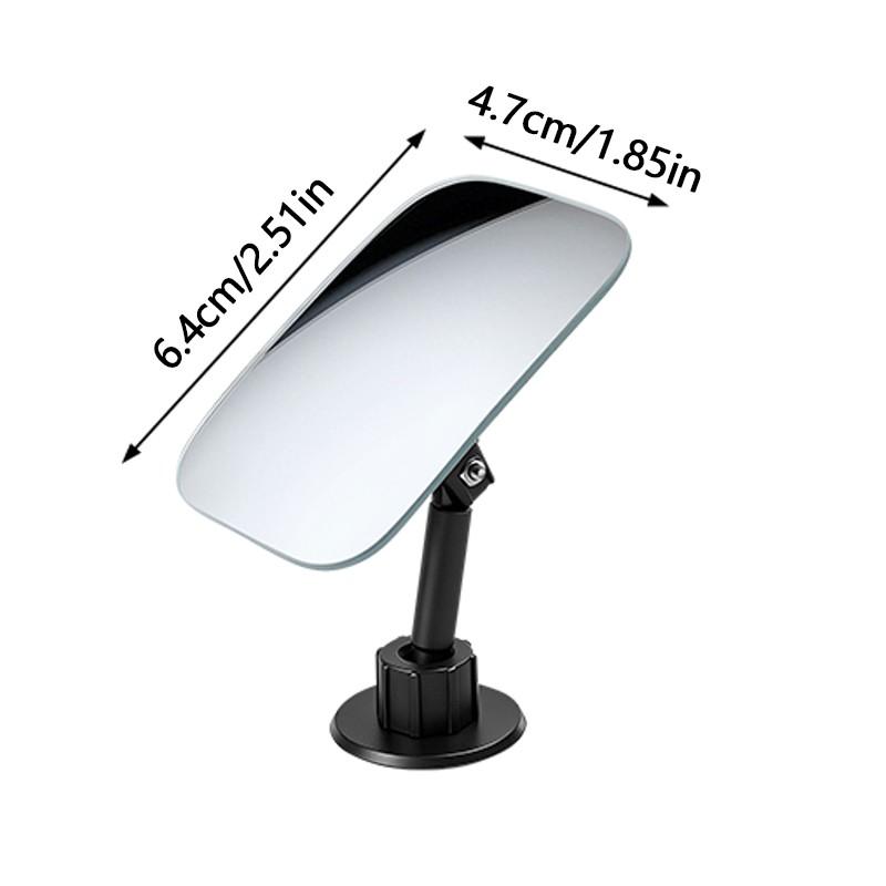 Car Rear View Wide Angle Mirror, 360° Rotating Blind Spot Assistant, Universal High-Definition Convex Blind Spot Expander, Reverse Parking Safety Tool