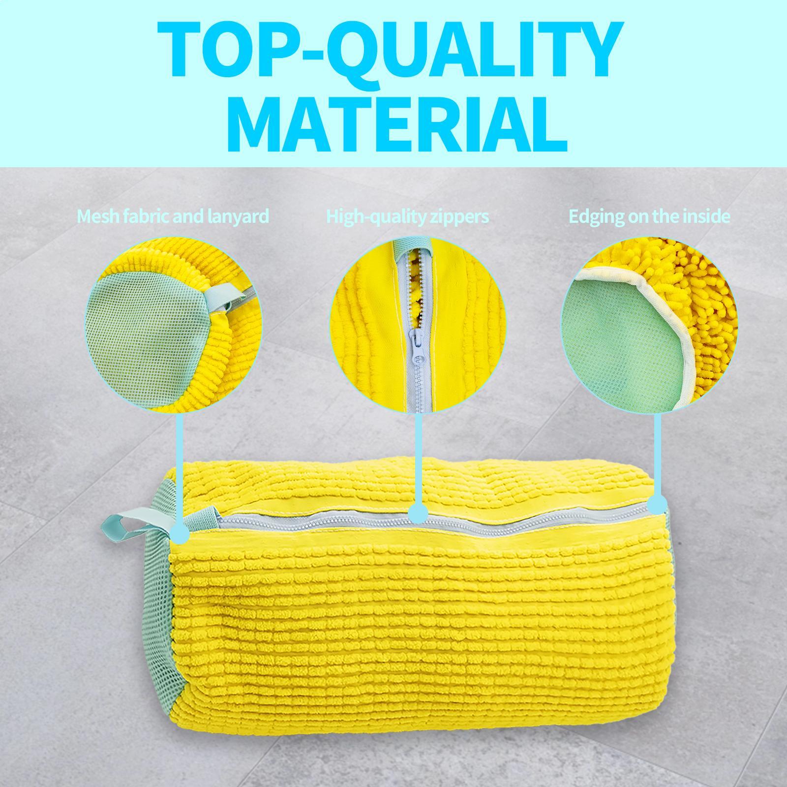 Premium Shoe Washing Bag for Washing Machine - Durable Mesh Fabric with Secure Zipper Closure for All Footwear Types - 1pcs/2-pcs Set with Gift Box Premium Shoe Washing Bag for Washing Machine - Durable Mesh Fabric with Secure Zipper Closure for All Footwear Types - 1pcs/2-pcs Set with Gift Box
