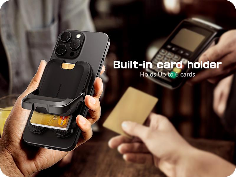 SUPCASE 3-in-1 Magnetic Wallet for iPhone 16/15/14/13/12 & Non-MagSafe Phones - 5 Card Holder, Adjustable Phone Stand, AirTag Slot & RFID Protection - Includes Magnetic Adapter for All Devices SUPCASE 3-in-1 Magnetic Wallet for iPhone 16/15/14/13/12 & Non-MagSafe Phones - 5 Card Holder, Adjustable Phone Stand, AirTag Slot & RFID Protection - Includes Magnetic Adapter for All Devices