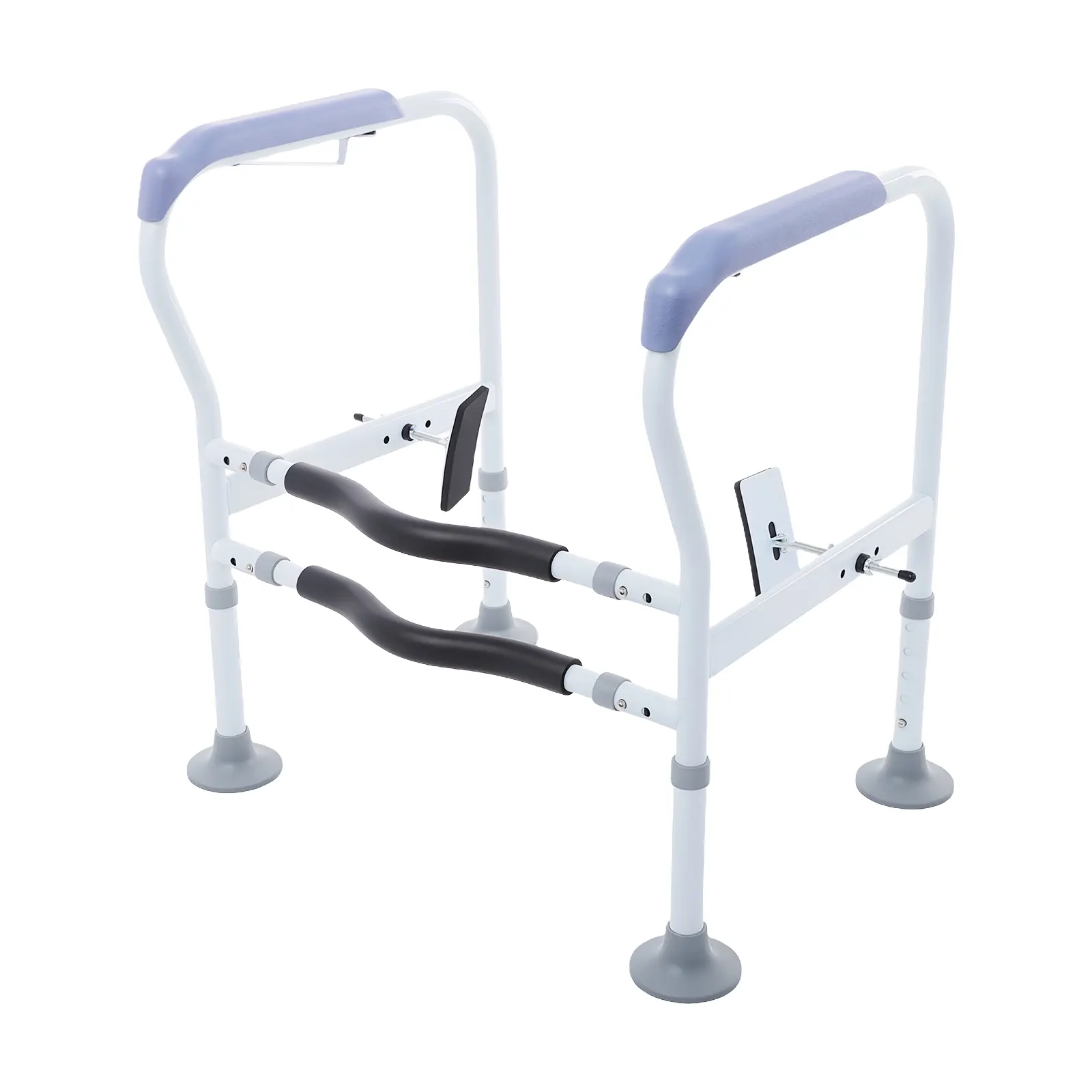 Adjustable Toilet Safety Rail 150kg for Elderly Disabled Bathroom Hospital Home Use