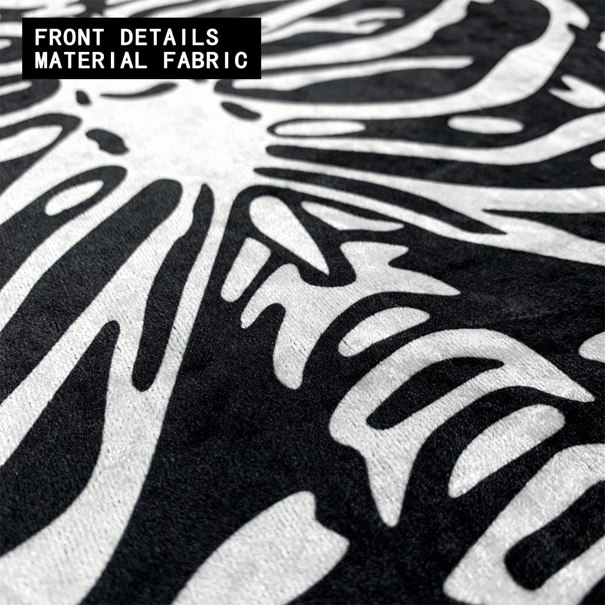 Easter Egg Bunny Pattern Half Round Door Mat, Festive Soft Bottom Durable, Indoor Outdoor Use, Living Room Kitchen Bedroom Balcony Decor, Easter Theme